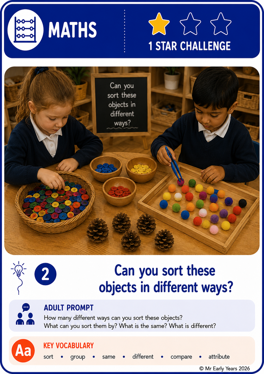 Continuous Provision Challenge Cards – EYFS / Reception (Sep 2026 Version)
