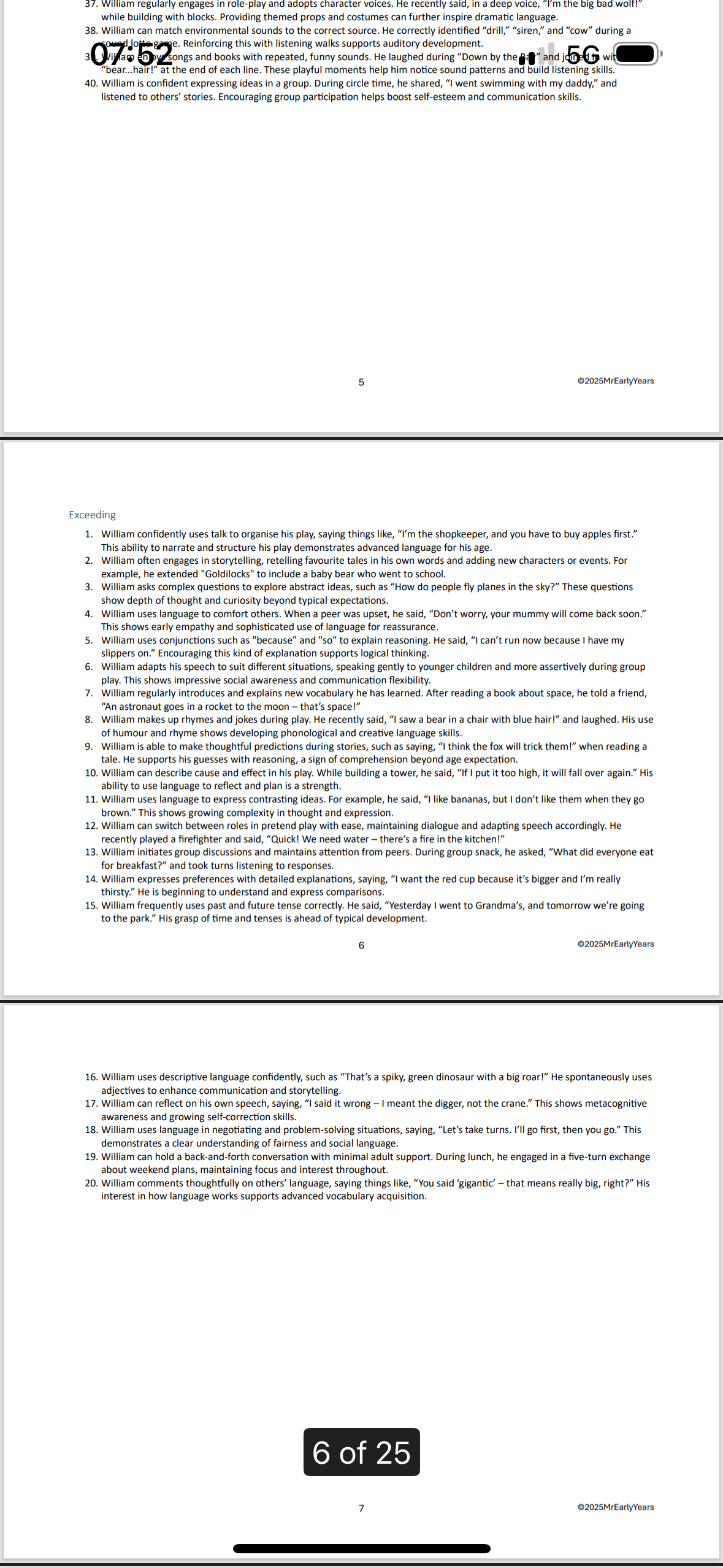 2-Year Progress Check Report Writing Statements (Pack 1 & 2 Bundle)