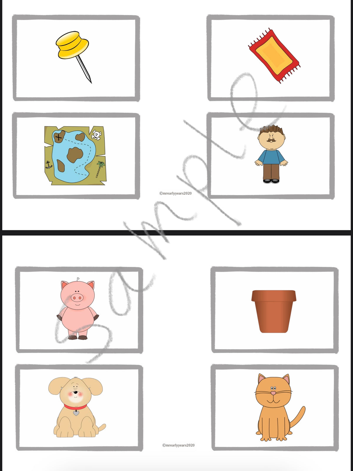 Phase 2 Word Builder Mat