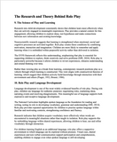 Purposeful Role Play in EYFS & KS1

Theory, Research and Practical Classroom Application