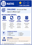 Continuous Provision Challenge Cards – EYFS / Reception