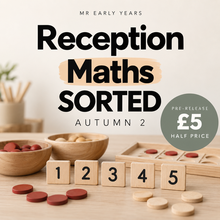 Reception Maths SORTED Autumn 2 resource cover