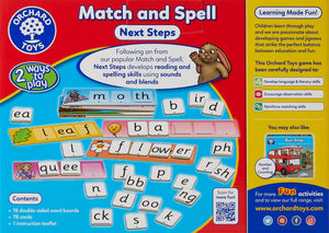 Orchard Toys Match and Spell Next Steps Board Game