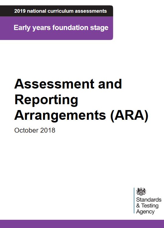 2019 Early Years Foundation Stage: Assessment and reporting arrangements (ARA)