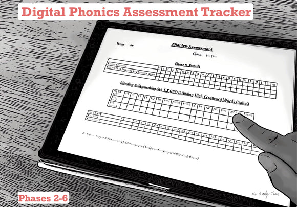 Digital Phonics Assessment Tracker 1