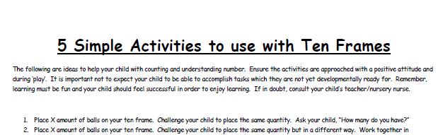 Early Years Maths and Fine Motor Development ideas with Playdough
