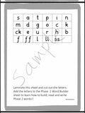 Phase 2 Word Builder Mat